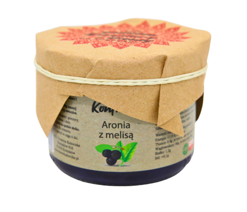 Konfitura aronia z melisą 200 g – Specjały od Kukuczki