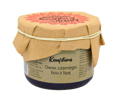 Konfitura czarny bez z lipą 200 g – Specjały od Kukuczki