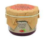 Konfitura czerwona porzeczka z mięta 200ml – Specjały od Kukuczki