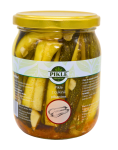 Pikle premium  z cukinii ostre 540g (240g)  – Specjały od Kukuczki